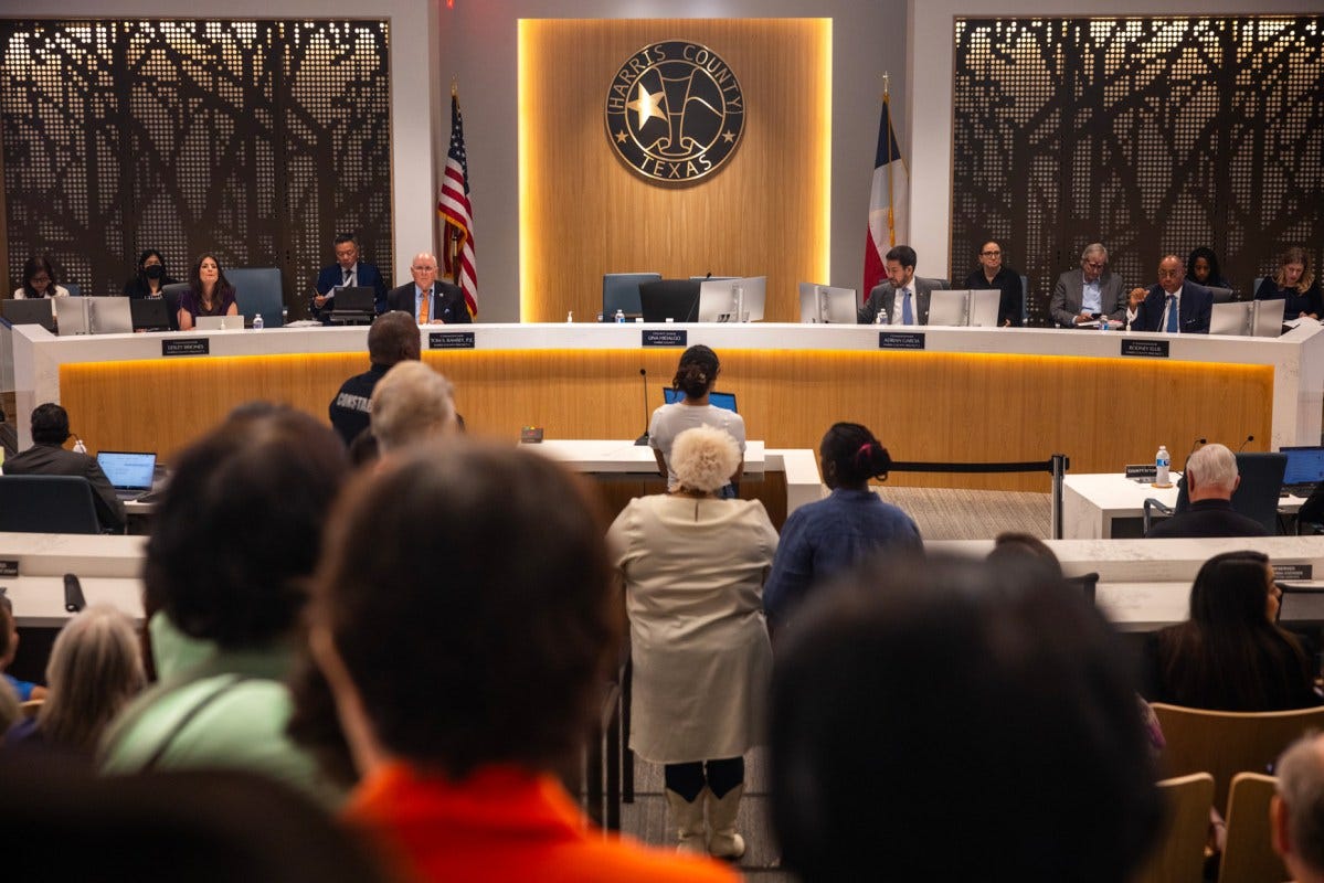 Harris County Commissioners Court agendas lack crucial details Harris County Commissioners Court agendas lack crucial details