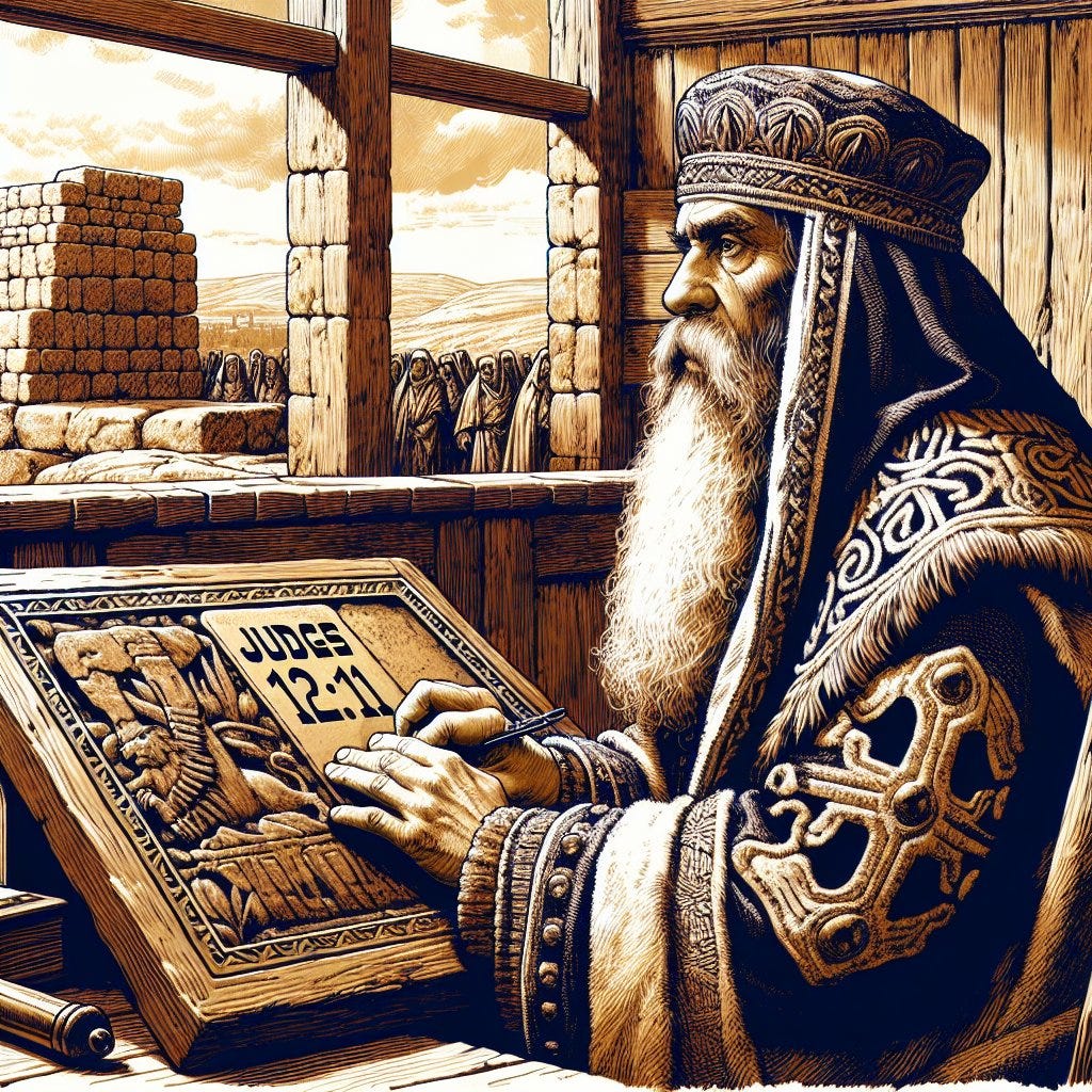 Judges 12:11 Artwork | Bible Art