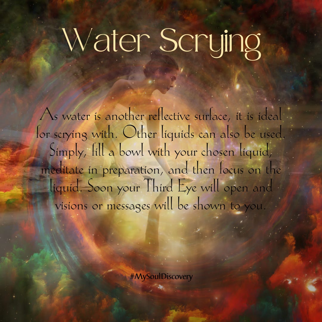 Water Scrying in 2023 | Scrying, Life purpose, Psychoanalysis