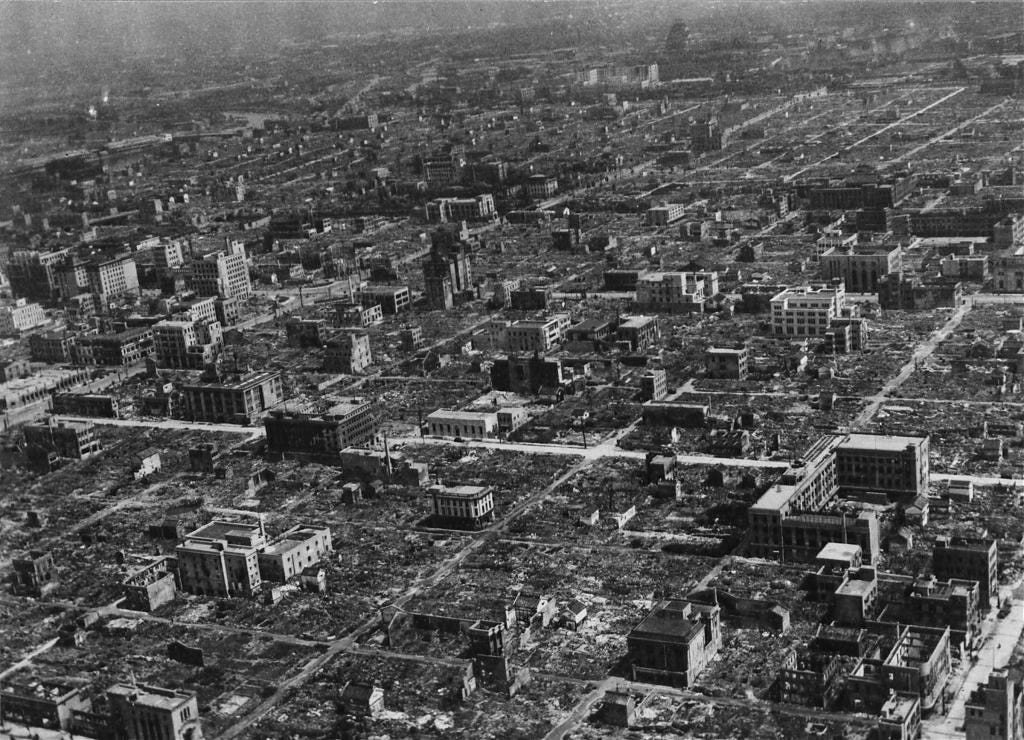 Osaka in November 1945 Osaka in November 1945
