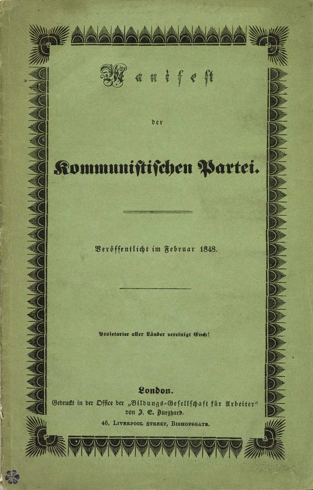 Communist Manifesto 1848