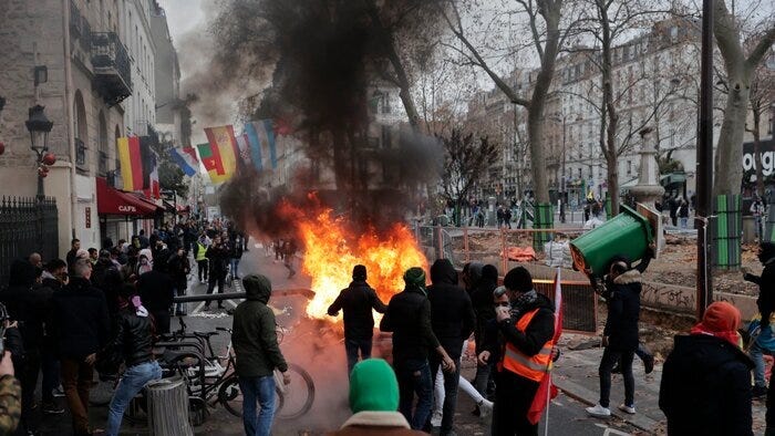 Analysis; Europe on a Powder Keg: Protests Spreading from France to Others Analysis; Europe on a Powder Keg: Protests Spreading from France to Others