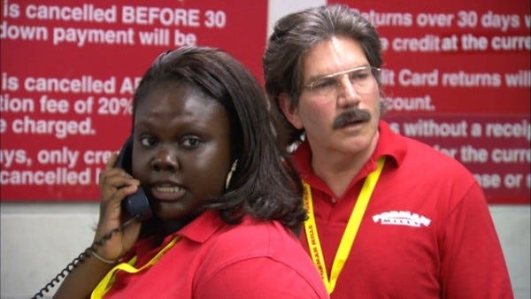 undercover boss rick forman black girl getting shady for him 2015 undercover boss rick forman black girl getting shady for him 2015