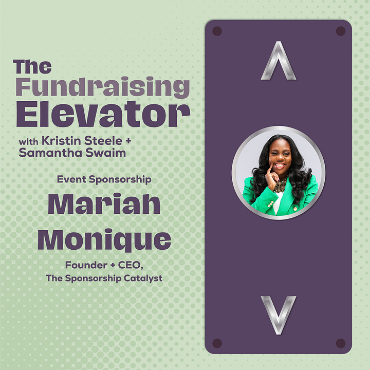 Jason Champion and Mariah Monique step into the fundraising elevator