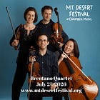 Upcoming Mt. Desert Festival of Chamber Music Concerts