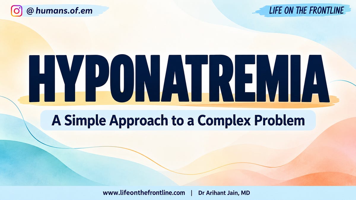 Comments - Hyponatremia - Life on the Frontline