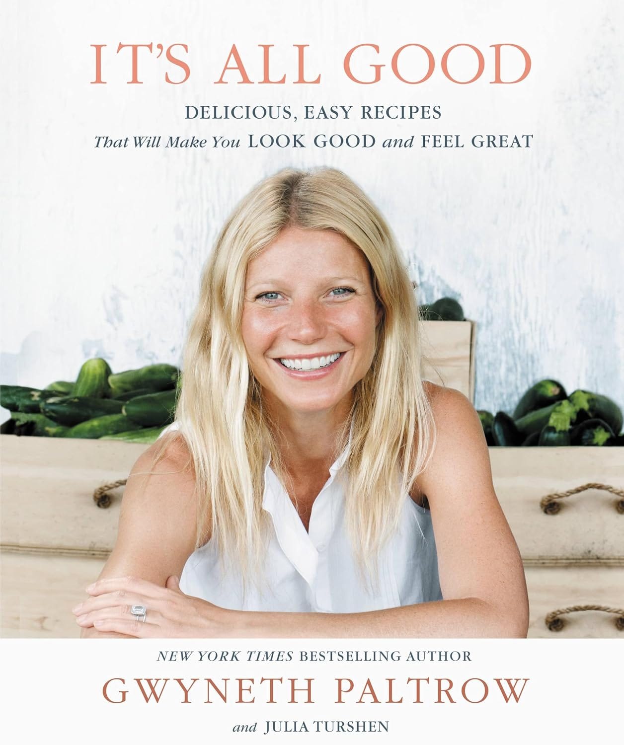 The cover of Gwyneth Paltrow's cookbook It's All Good