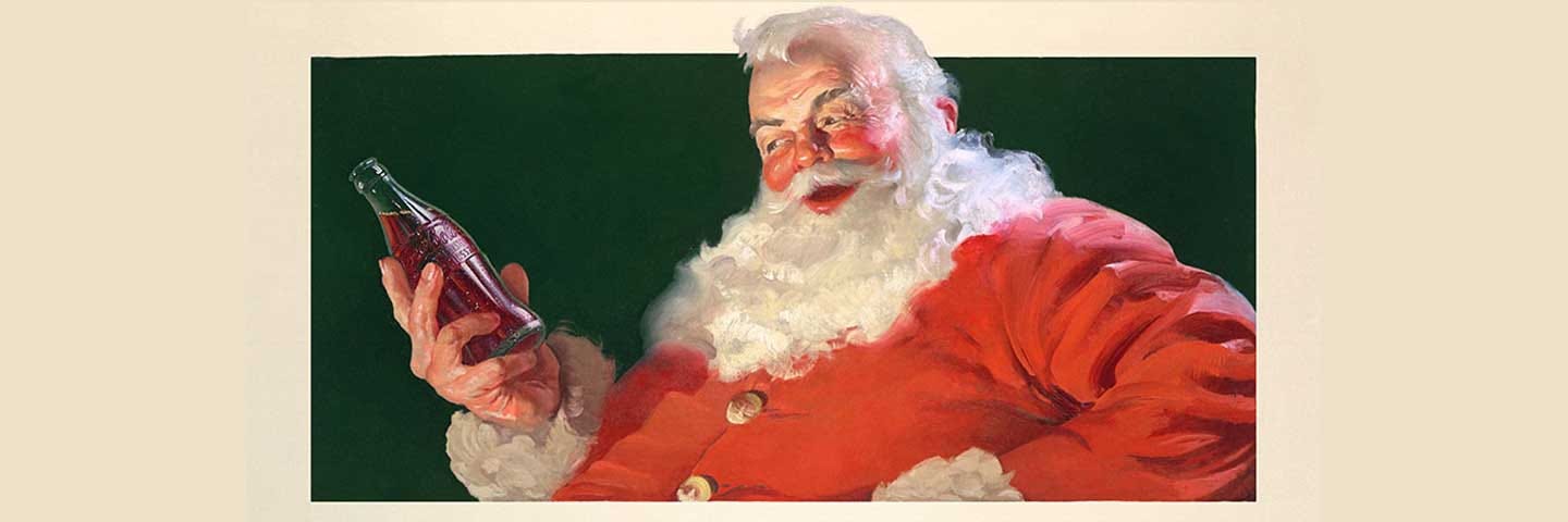 Haddon Sundblom and the Coca-Cola Santas