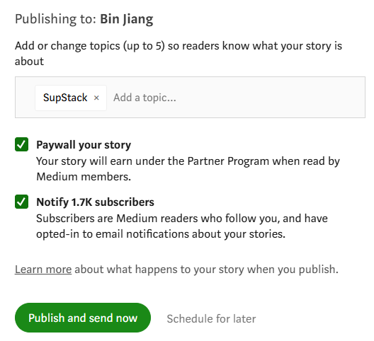 SupStack — A New Publication for Substack Writers and Experience on Medium