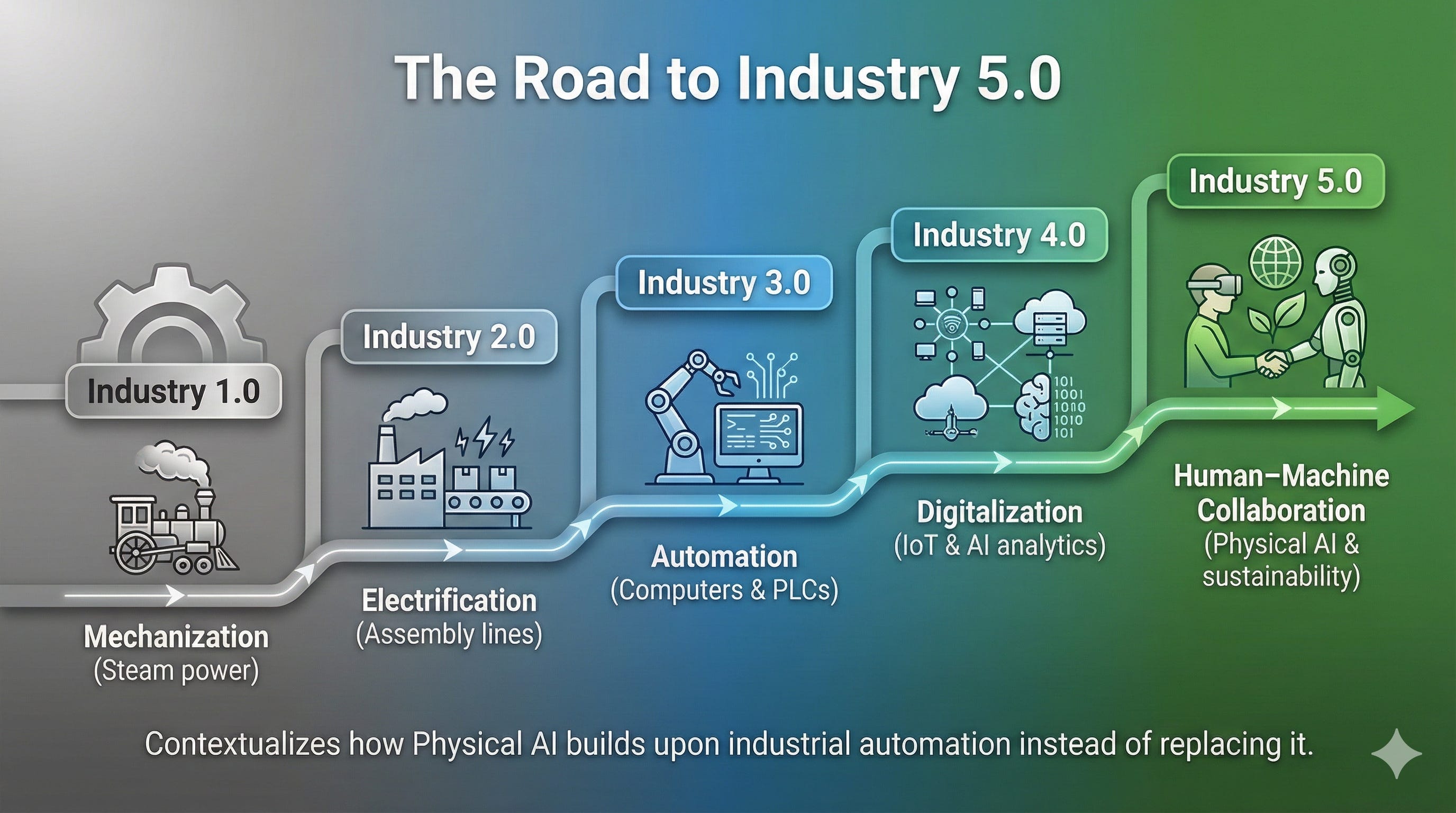 Physical AI: The Intelligent Core of Industry 5.0 (Part 1)