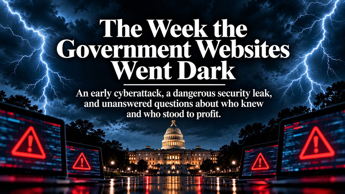 The Week the Government Websites Went Dark