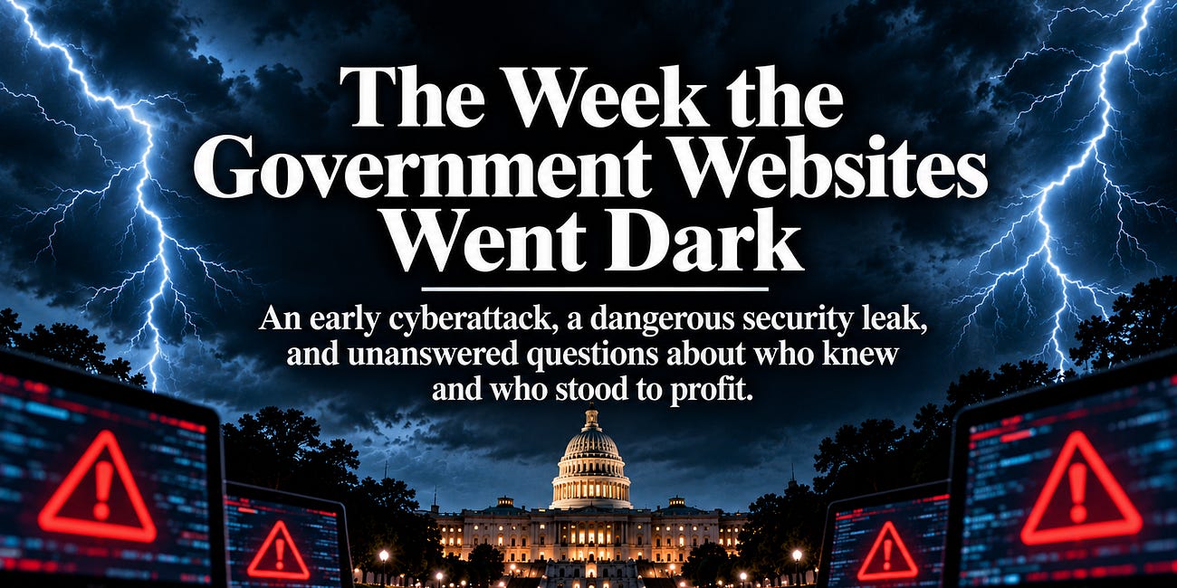 The Week the Government Websites Went Dark