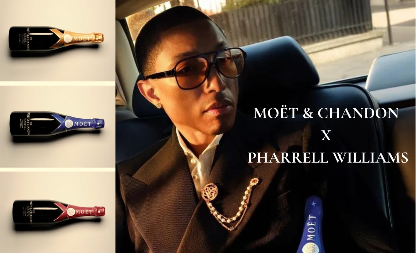 MoĆ«t & Chandon x Pharrell Williams ā Een iconische samenwerking met met limited champagne - Club Champagne MoĆ«t & Chandon x Pharrell Williams ā Een iconische samenwerking met met limited champagne - Club Champagne