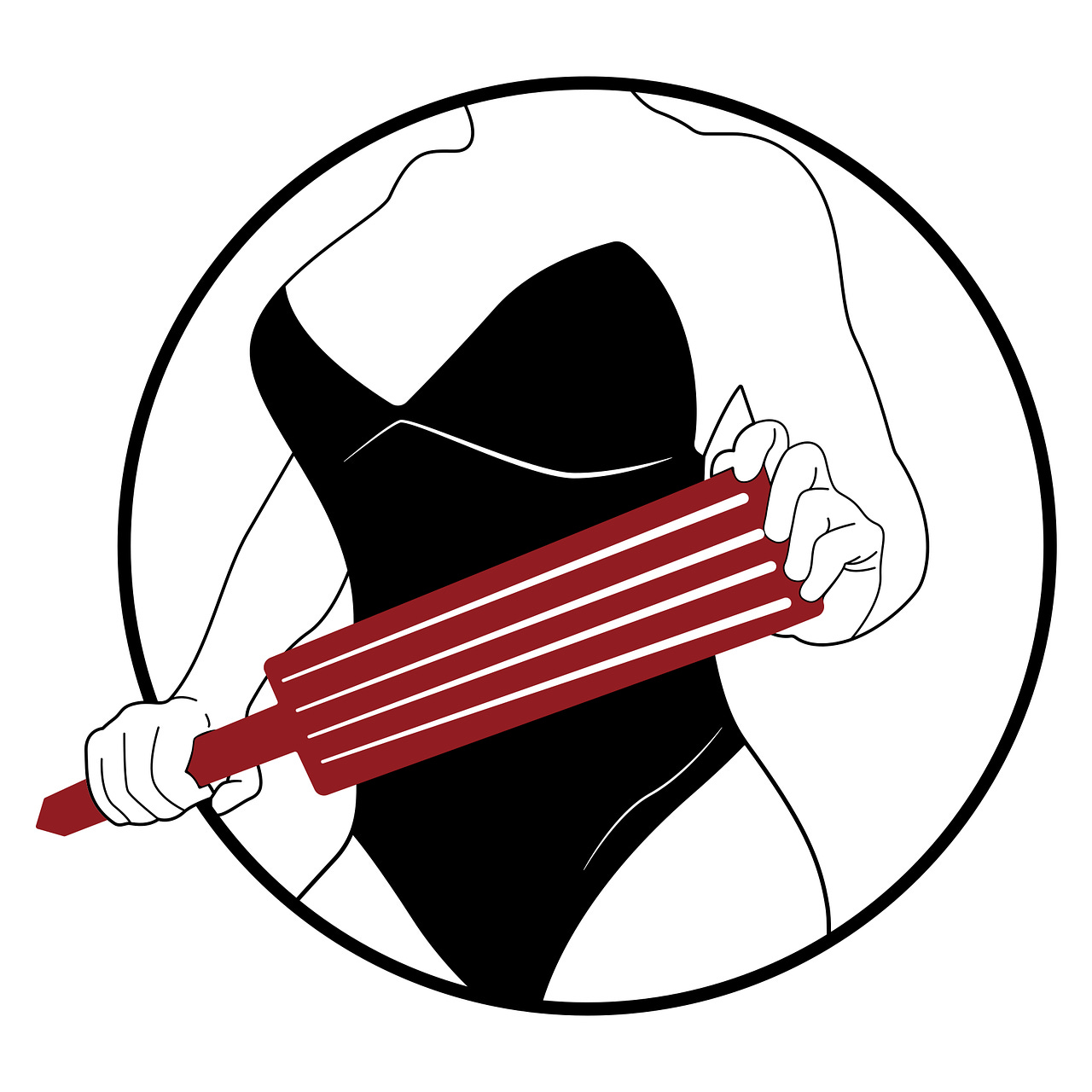 Free woman young woman slave vector