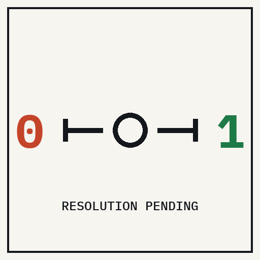 Resolution Pending