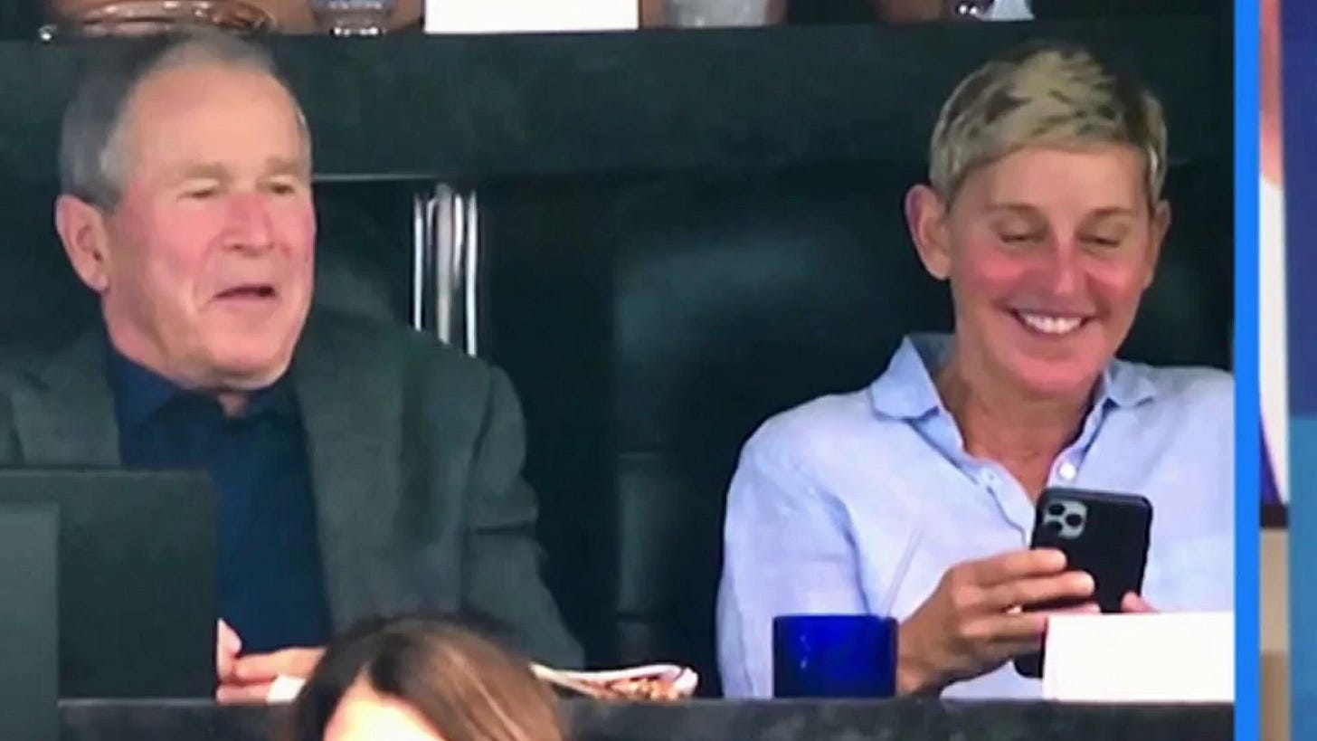 #GoodNewsRUHLES: Ellen Degeneres defends friendship with George W. Bush