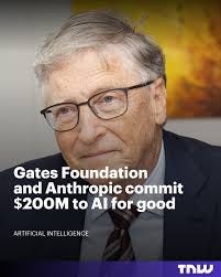 $200M to AI-for-good. Anthropic's biggest philanthropy bet yet. The 4-year  deal funds global health, education, and economic mobility. Scientists will  use Claude to screen vaccines for polio and HPV. HPV kills 350,000