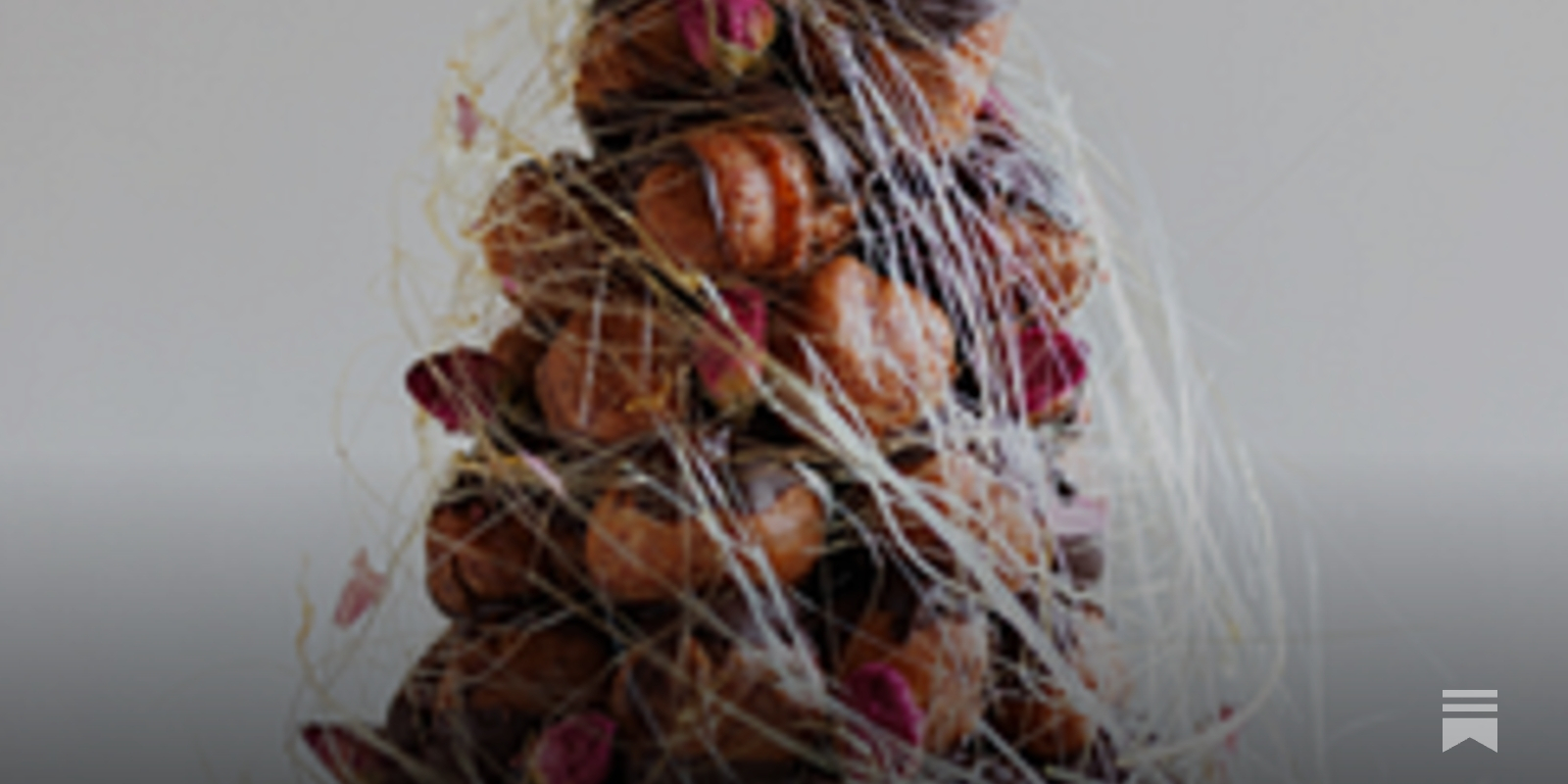 New Year's Eve + Chanukah Croquembouche! - by Zoë François