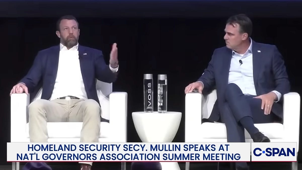 MAGA Hates Markwayne Mullin Now, Wants Trump's French Bulldog Bill Pulte At DHS Instead