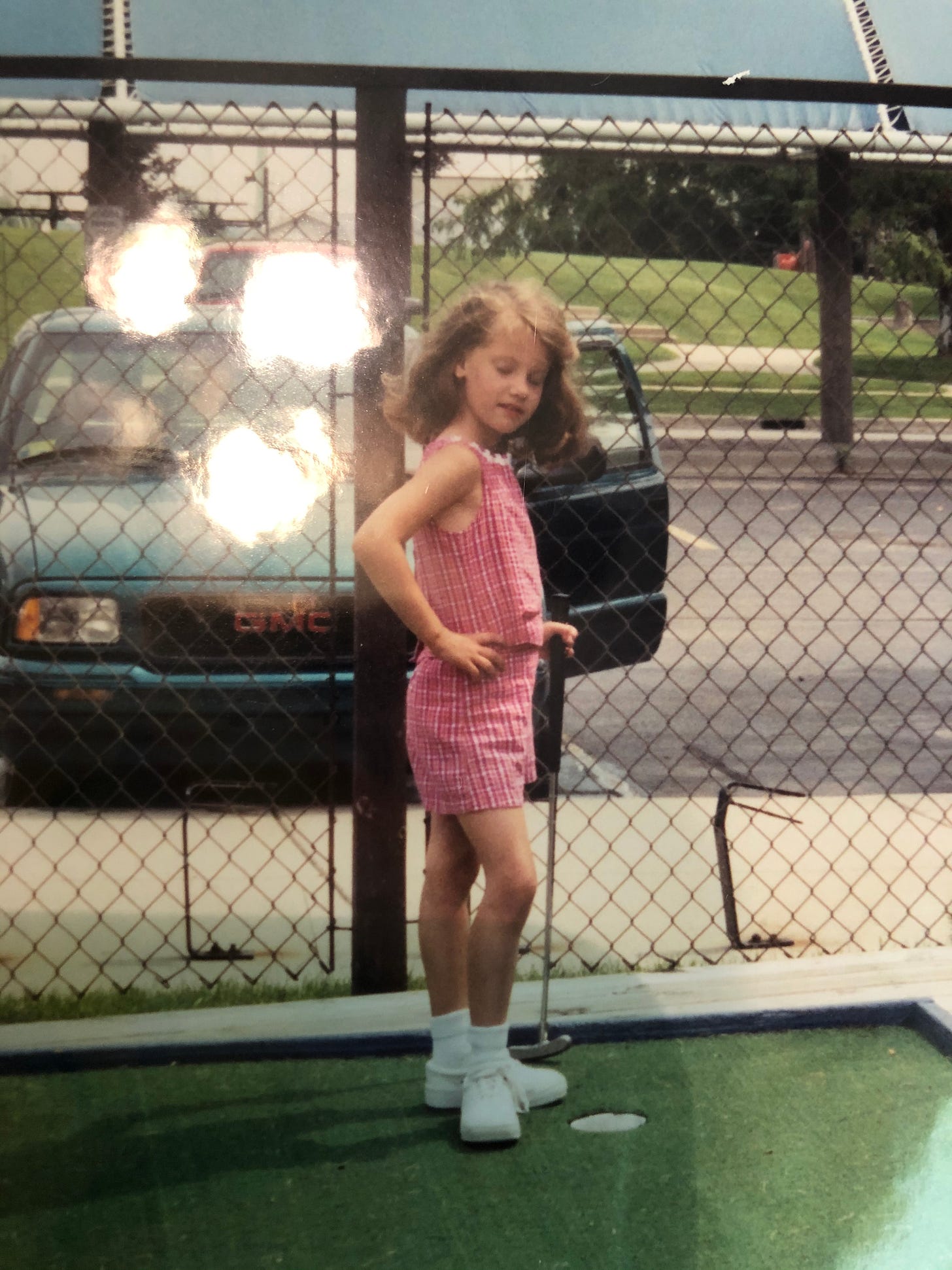 me as a little kid somewhere in Michigan