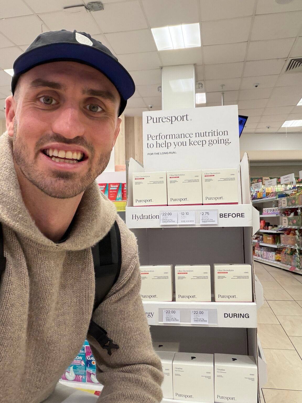 Daniel Temm CEO Puresport took to LinkedIn to announce the brand's listing in Boots stores Daniel Temm CEO Puresport took to LinkedIn to announce the brand's listing in Boots stores