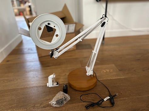 Canvas Lamp unboxing