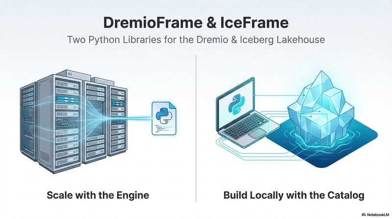 dremioframe and iceframe dremioframe and iceframe