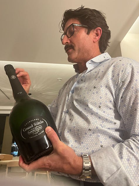 Champagne tasting