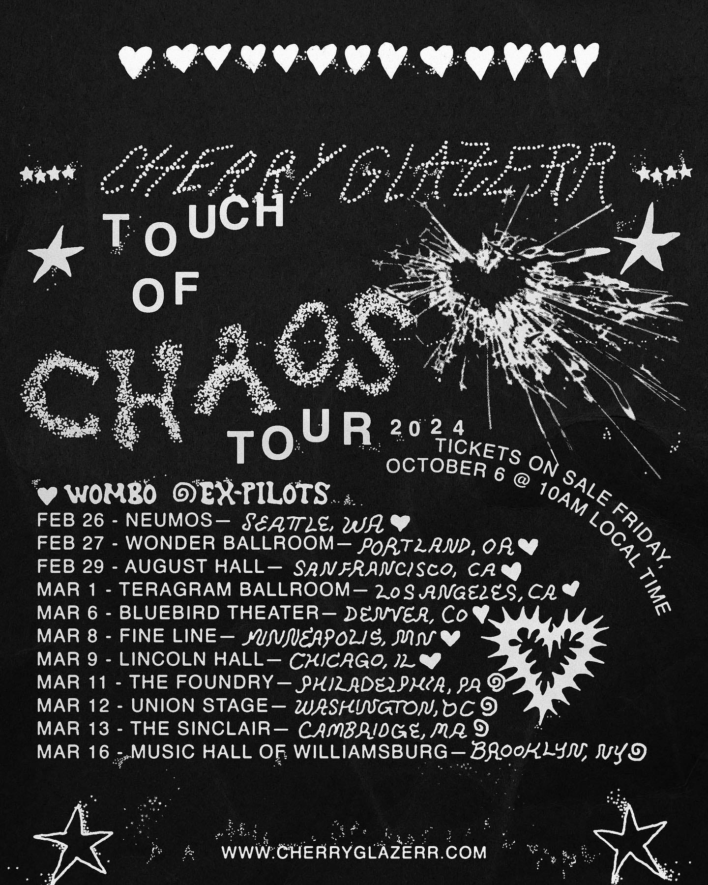 Cherry Glazerr announce 2024 tour with Wombo & Ex-Pilots