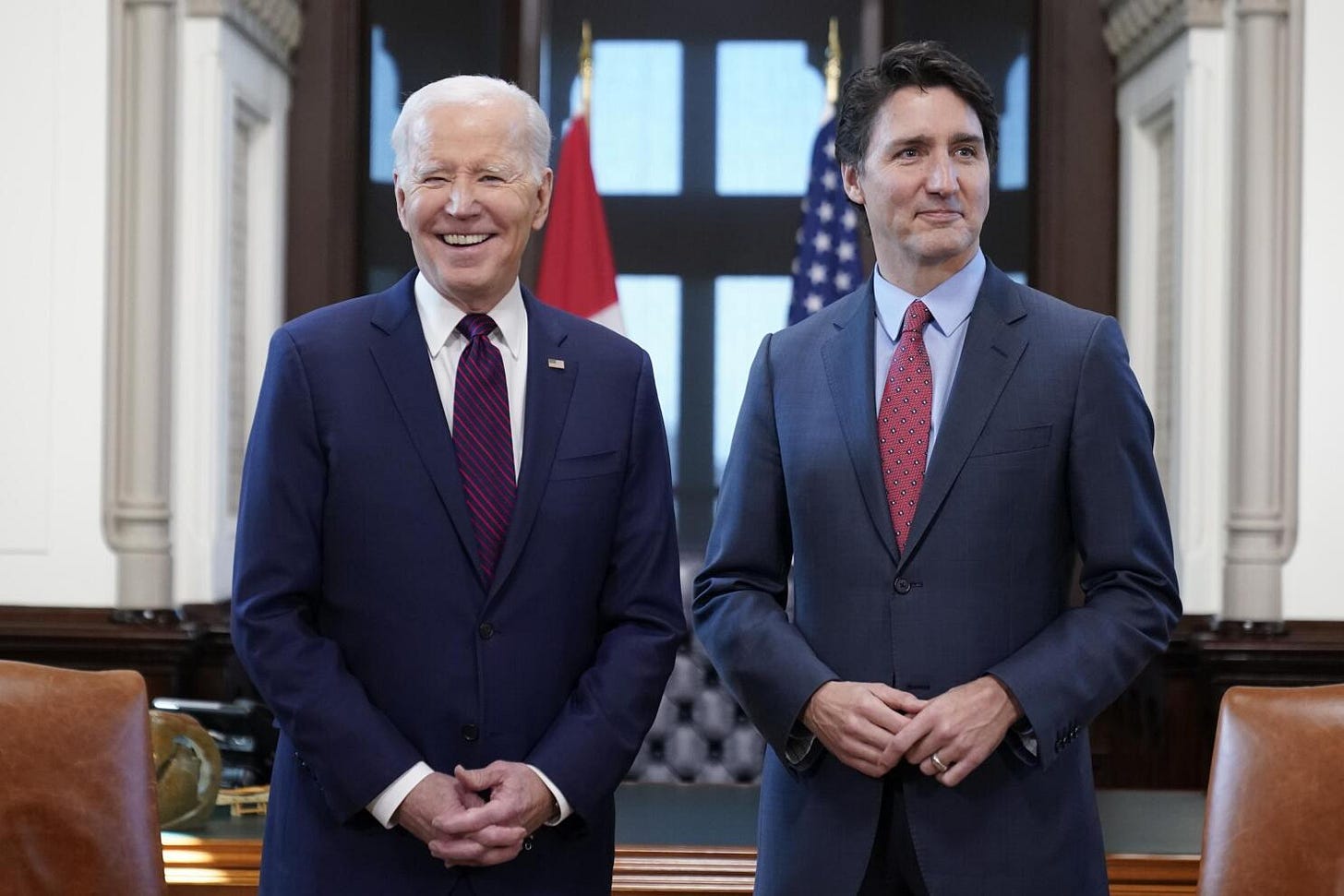 Biden, Trudeau say 'inseparable' nations won't fail Ukraine | AP News Biden, Trudeau say 'inseparable' nations won't fail Ukraine | AP News