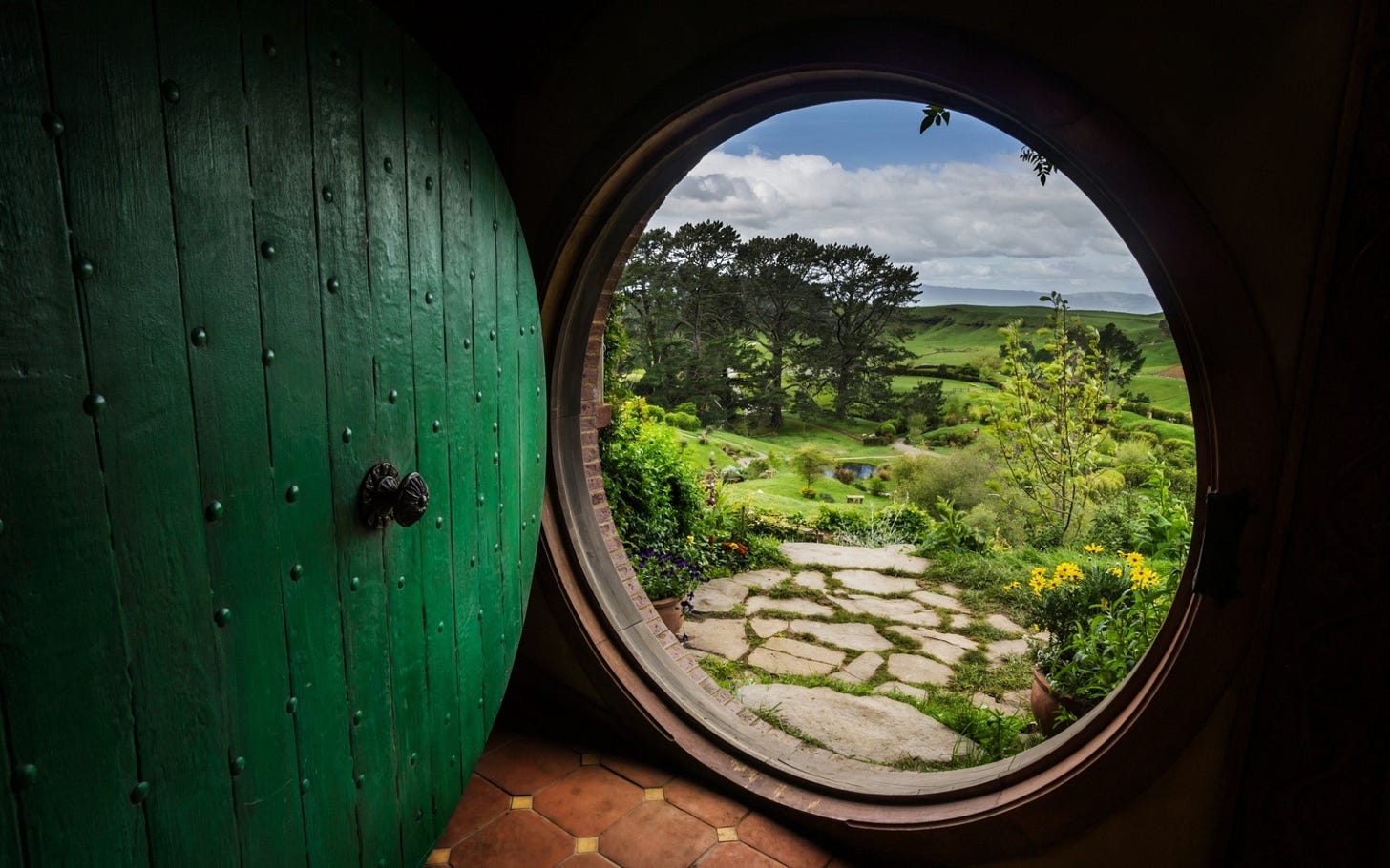 4570697 The Hobbit, nature, The Lord of the Rings, The Shire, door, Bag End 