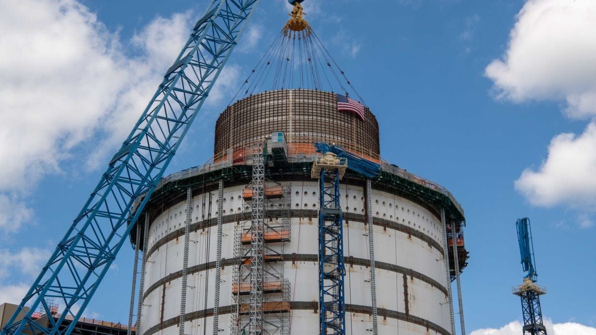 Construction of Vogtle Nuclear Plant Unit 4 Construction of Vogtle Nuclear Plant Unit 4