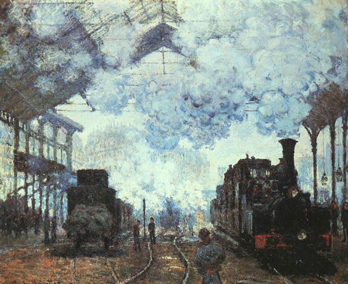 Claude Monet Industrial Revolution Paintings Monet Europe Claude Point ...