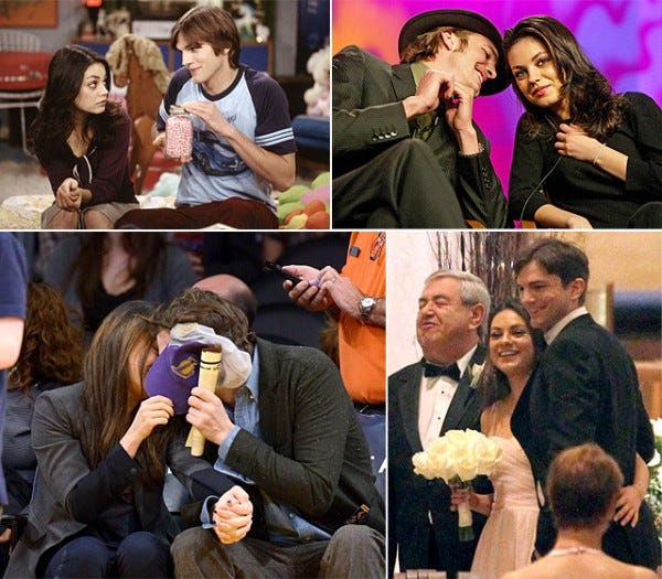 ashton kutcher mila kunis 2014 long time romance images
