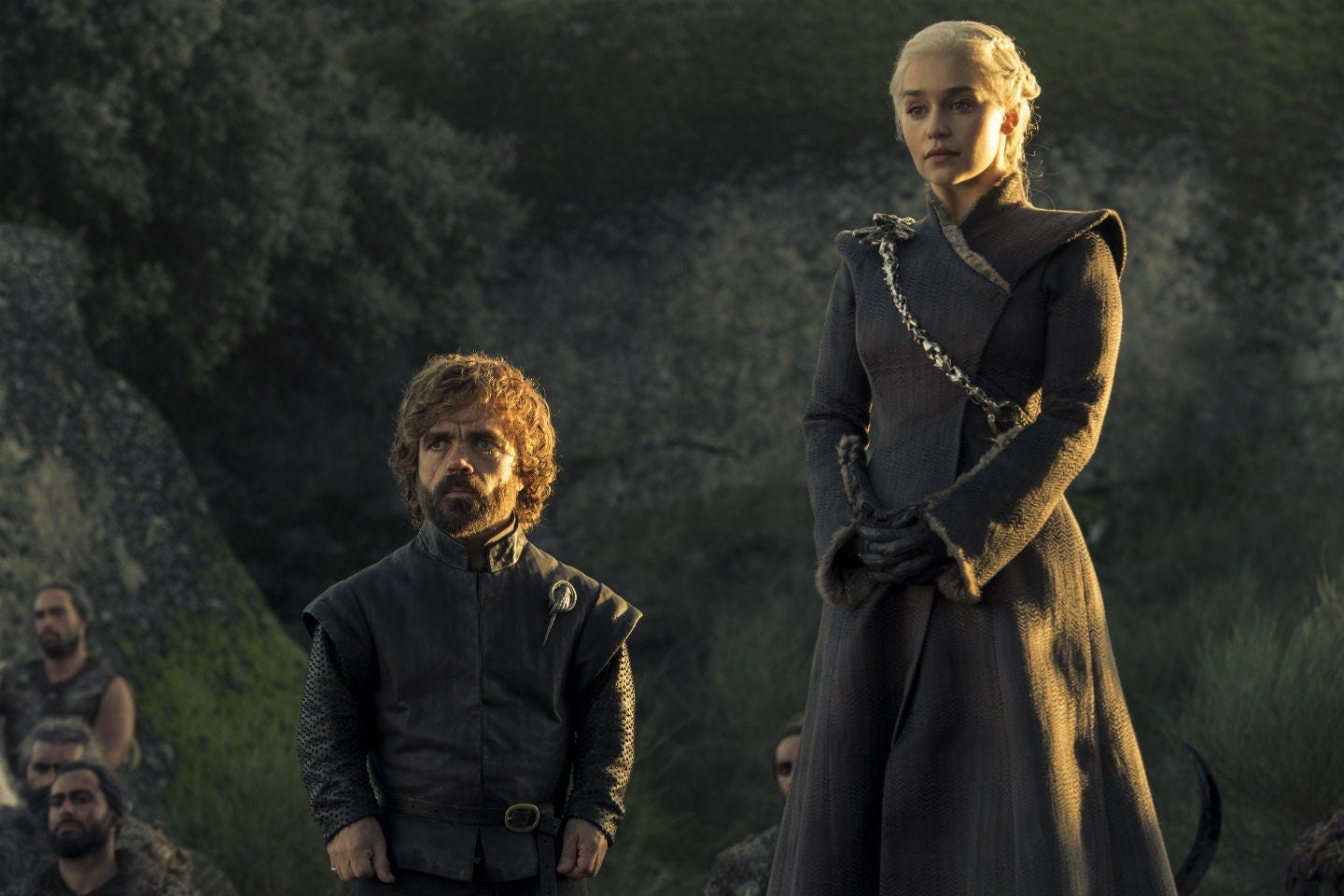 Peter Dinklage Emilia Clarke.