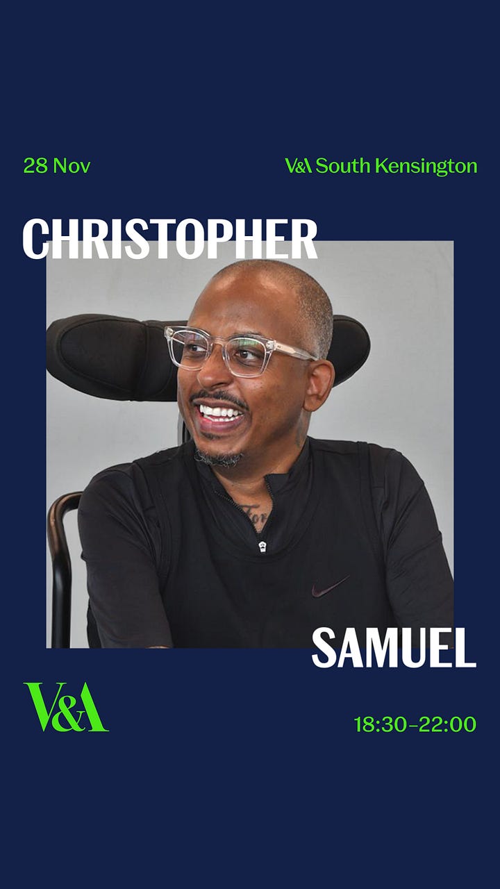 4 image profiles in a grid showings the panellists Zuleika Lebow (top left), Christopher Samuel (top right), Sabrina Tirvengadum (bottom left), Claudia Walder (bottom right). The images show three women of mixed ethnicities and Christopher who is a Black man and wheelchair user