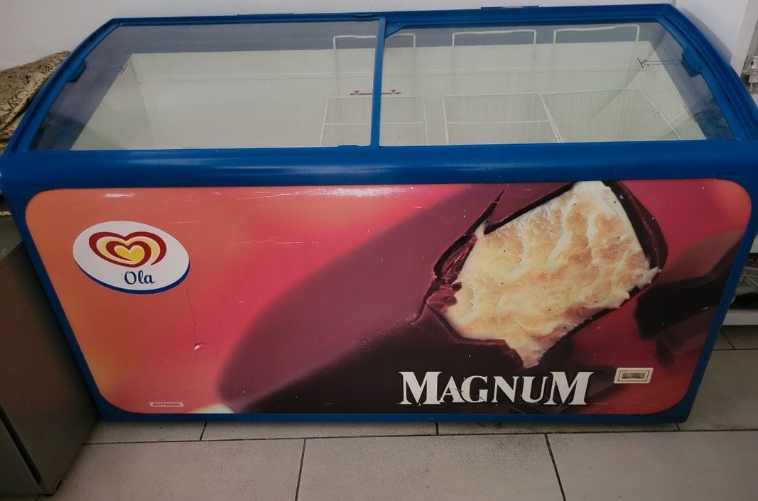Congélateur magnum - Équipements pour restaurants & hôtels