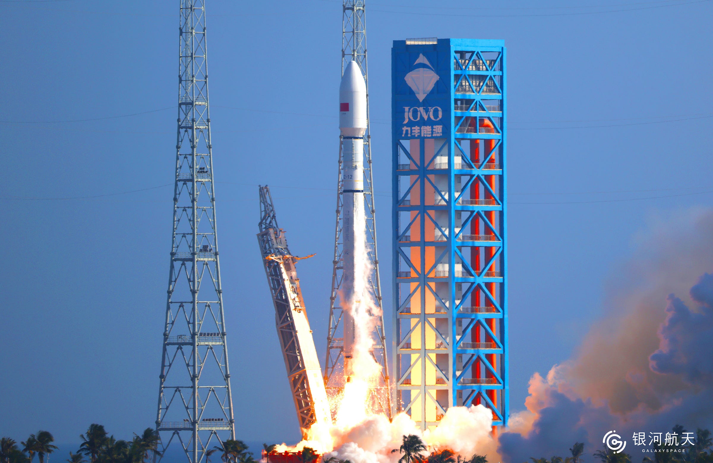 The Long March 12 Y5 vehicle lifting off from Commercial Launch Pad 2 at the Wenchang Commercial Space Launch Site on January 19th 2026.