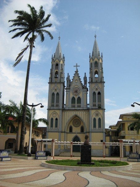 Catedral de Santa Isabel in Malabo, Equatorial Guinea
