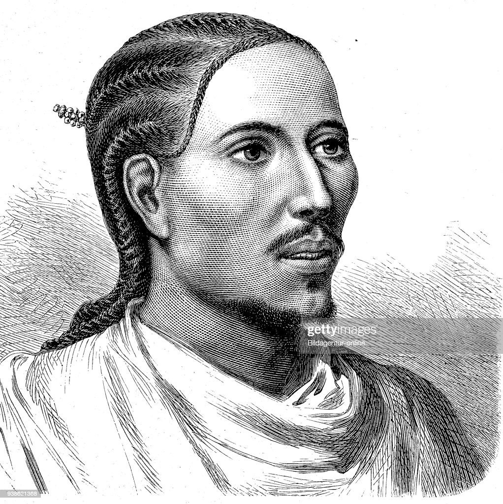 Emperor Yohannes III, 1797 - 1873, was the last of the elder Gondar... News Photo - Getty Images