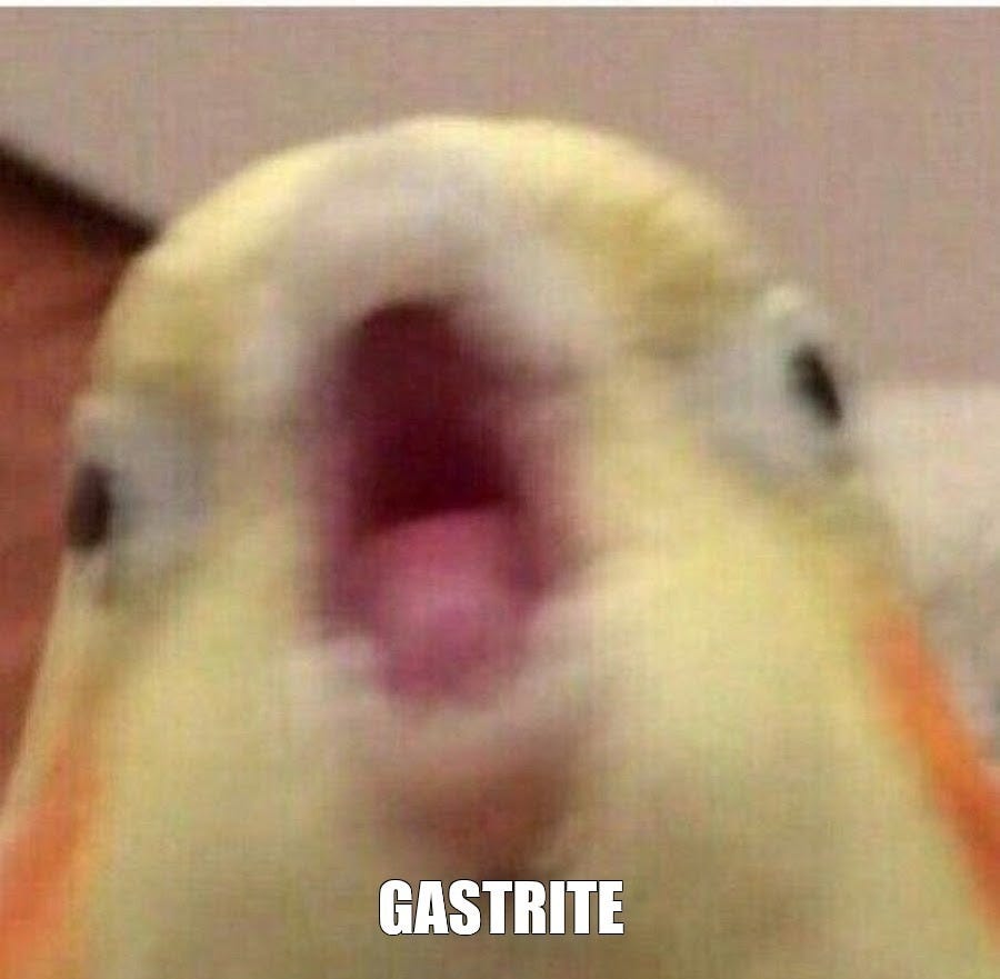 Meme: "GASTRITE" - All Templates - Meme-arsenal.com