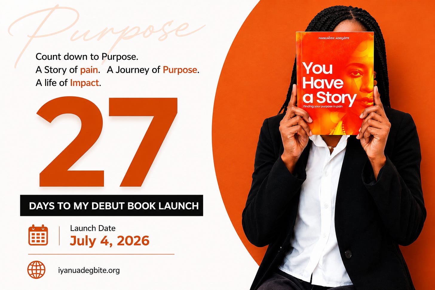 27 Days to My Debut Book Launch: What This Journey Has Taught Me