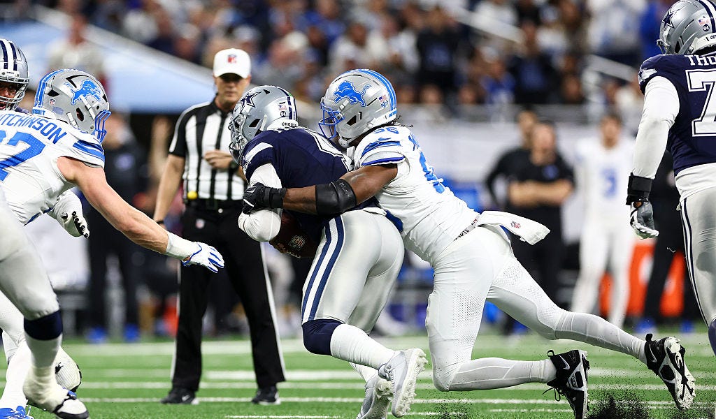 Detroit Lions film review: Closing book on Dallas with a closer look at  reignited pass rush and big pass plays allowed