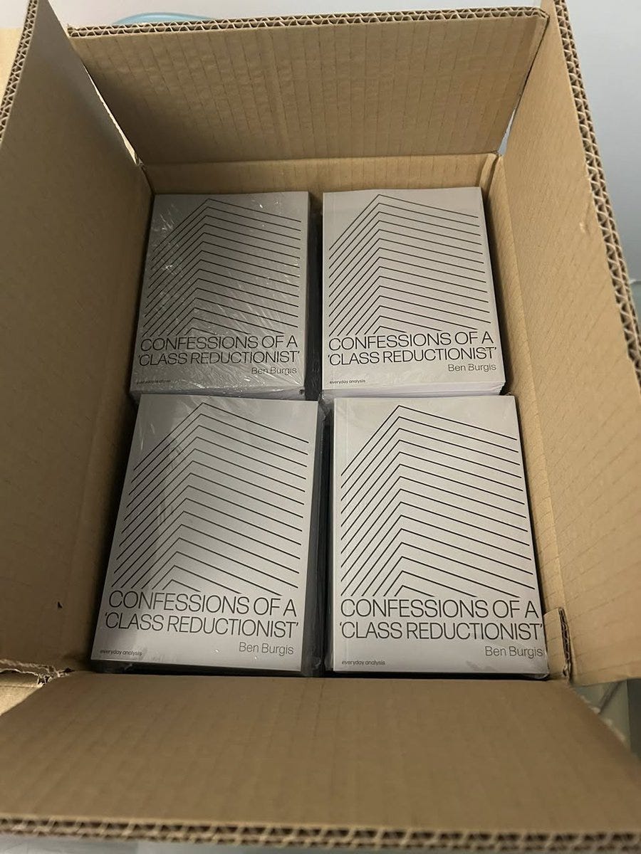 Hot off the presses! Collects my reviews of Klein's “Doppleganger” and  Taiwo's “Elite Capture” + my defense of Chibber's “The Class Matrix”  (responding to William Clare Roberts) + my essay on why “