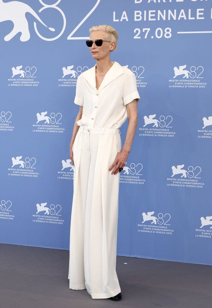 Suki Waterhouse & Tilda Swinton's Day-to-Night Style at Venice