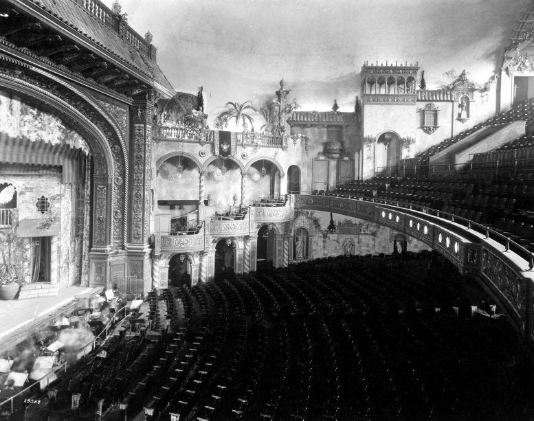 Figure 6: Northern wall of the Olympia auditorium in 1926. Courtesy of Florida State Archives. Figure 6: Northern wall of the Olympia auditorium in 1926. Courtesy of Florida State Archives.