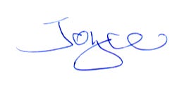 joyce signiture