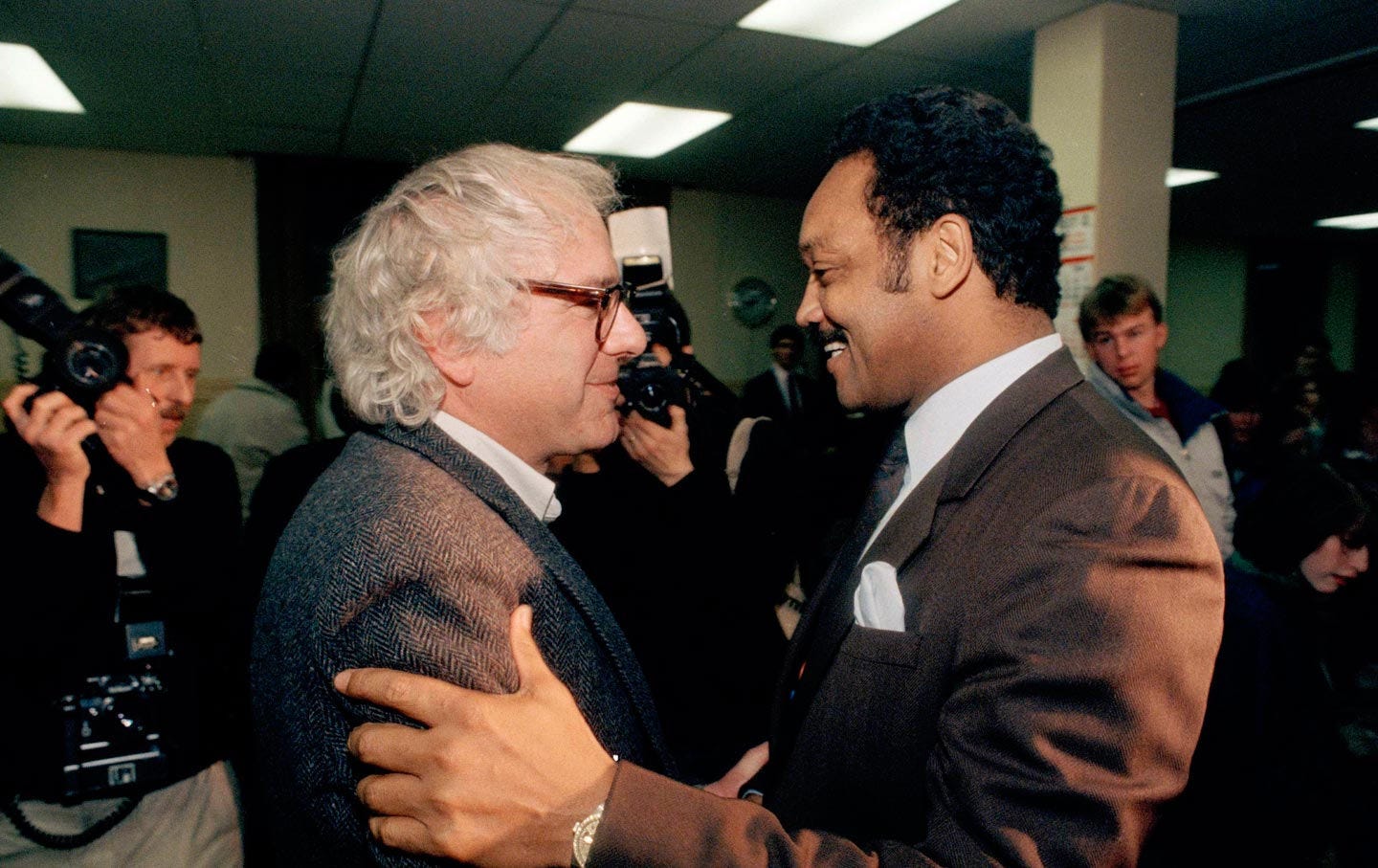Watch: When Bernie Sanders Endorsed Jesse Jackson for President | The Nation Watch: When Bernie Sanders Endorsed Jesse Jackson for President | The Nation