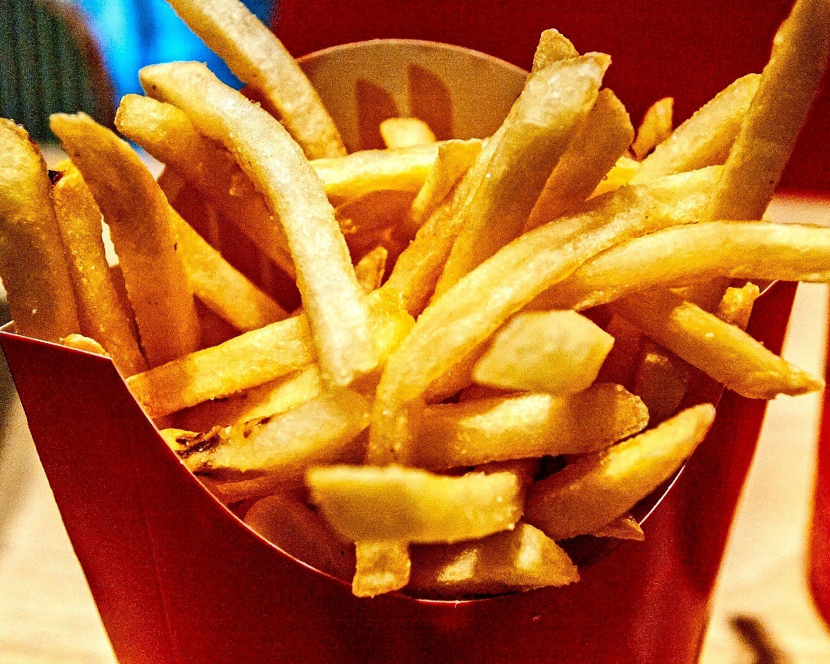 McDonald's fries. Image: Bill Benzon via Wikimedia Commons