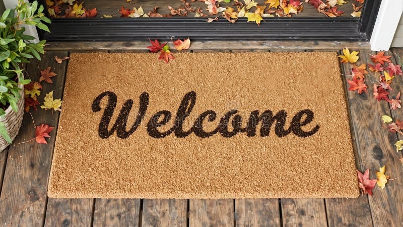 Welcome Doormat Stock Illustrations – 1,830 Welcome Doormat Stock  Illustrations, Vectors & Clipart - Dreamstime